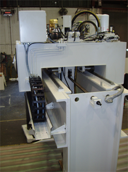 100 Ton Capacity Hydraulic Plate/Weldment Straightening Press