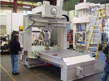 100 Ton Capacity Hydraulic Plate/Weldment Straightening Press